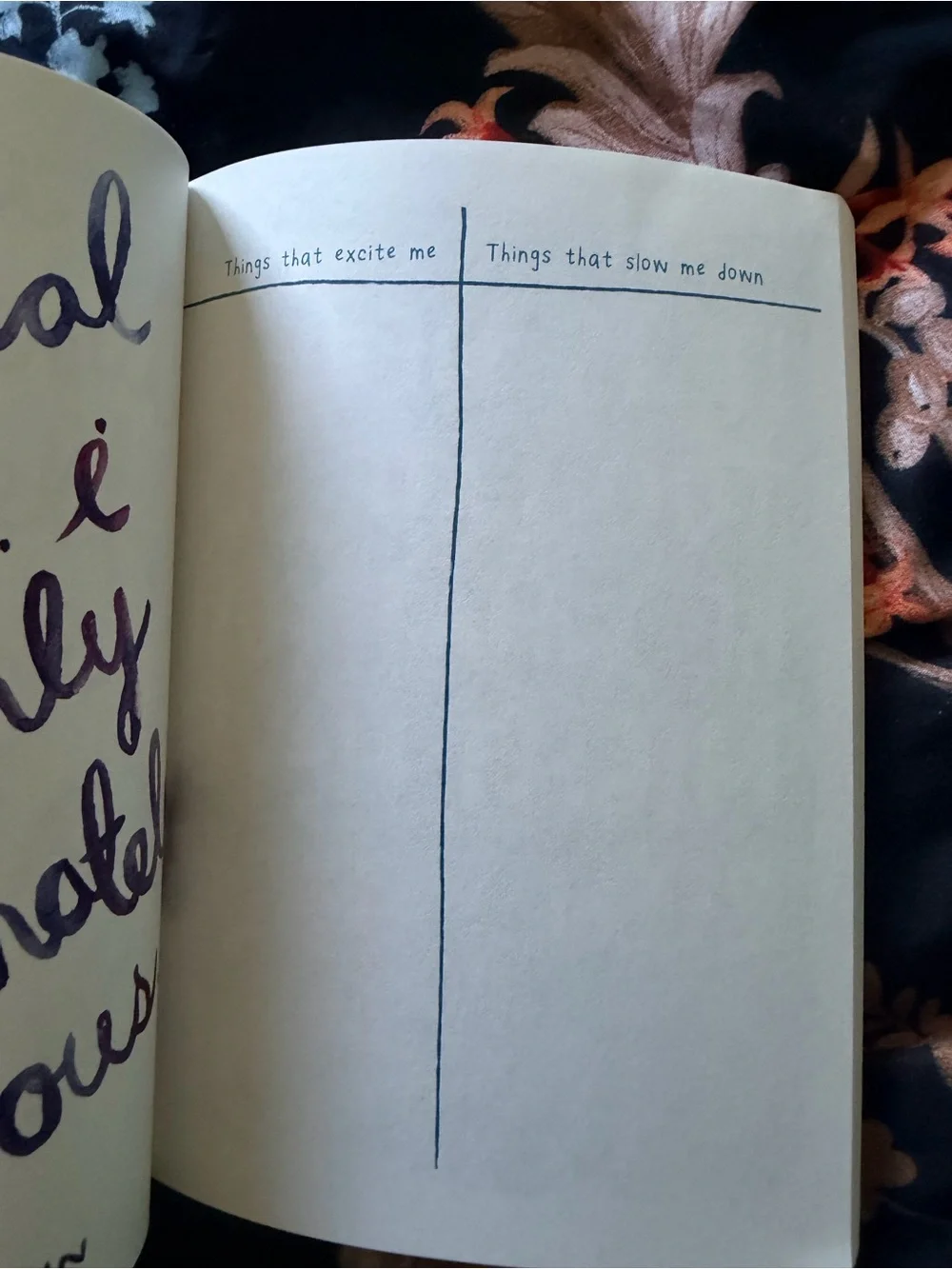 Start Where You Are Self-Exploration Journal — Multicolor Leaves Cover